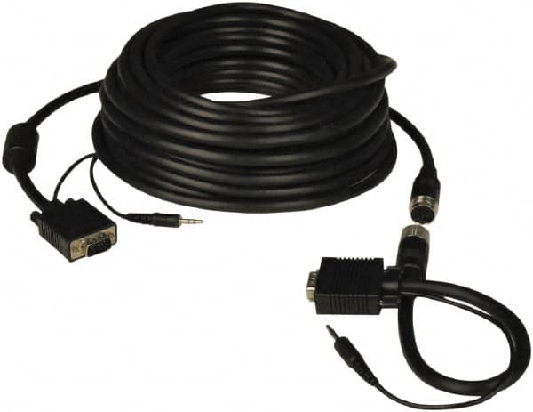 Tripp-Lite - 50' Long, VGA, HD15 Computer Cable - Black, Male x Male - Exact Tooling