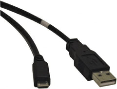 Tripp-Lite - 6' Long, USB A/B Computer Cable - Beige, Male x Male - Exact Tooling