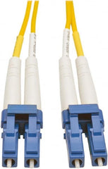 Tripp-Lite - 10' Long, LC/LC Head, Singlemode Fiber Optic Cable - Yellow, Use with LAN - Exact Tooling