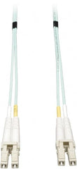 Tripp-Lite - 16' Long, LC/LC Head, Multimode Fiber Optic Cable - Aqua, Use with LAN - Exact Tooling
