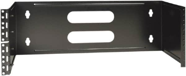 Tripp-Lite - Wall-Mount Patch Panel Bracket - Wall Mount Connector, Black, Use with Cables - Exact Tooling