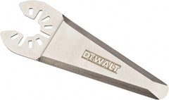 DeWALT - Rotary Oscilating Accessory Kit - 3.9" Cutting Diam, 0.9" Head Thickness, Steel Head, Flat End, Use with All Jobsite Materials - Exact Tooling