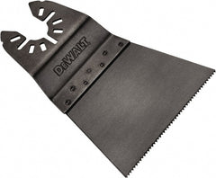 DeWALT - Rotary Oscilating Accessory Kit - 2-1/2" Cutting Diam, 3/4" Head Thickness, Steel Head, Flat End, Use with All Jobsite Materials - Exact Tooling
