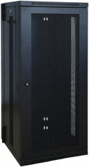 Tripp-Lite - 23.6" Overall Width x 26" Rack Height x 21.6" Overall Depth Data Cable Enclosure - 250 Lb Capacity, Black - Exact Tooling