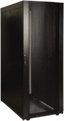 Tripp-Lite - 29.53" Overall Width x 45" Rack Height x 50.89" Overall Depth Data Cable Enclosure - 3,000 Lb Capacity, Black - Exact Tooling