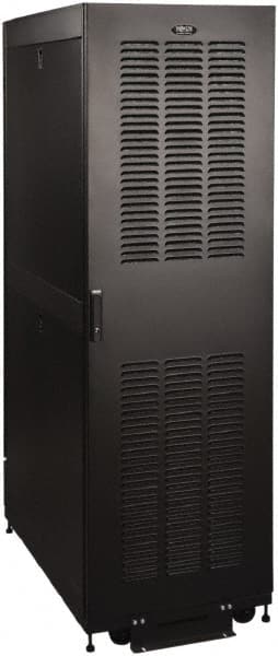 Tripp-Lite - 23.63" Overall Width x 42" Rack Height x 43" Overall Depth Data Cable Enclosure - 3,000 Lb Capacity, Black - Exact Tooling