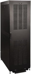 Tripp-Lite - 23.63" Overall Width x 42" Rack Height x 43" Overall Depth Data Cable Enclosure - 3,000 Lb Capacity, Black - Exact Tooling