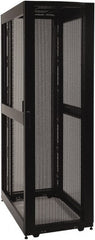 Tripp-Lite - 23.63" Overall Width x 42" Rack Height x 43" Overall Depth Data Cable Enclosure - 3,000 Lb Capacity, Black - Exact Tooling