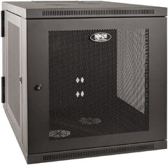 Tripp-Lite - 23.6" Overall Width x 12" Rack Height x 33-1/2" Overall Depth Data Cable Enclosure - 3,000 Lb Capacity, Black - Exact Tooling