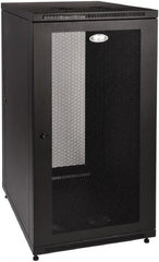 Tripp-Lite - 24.2" Overall Width x 24" Rack Height x 34.06" Overall Depth Data Cable Enclosure - 3,000 Lb Capacity, Black - Exact Tooling