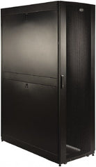 Tripp-Lite - 23.63" Overall Width x 42" Rack Height x 48" Overall Depth Data Cable Enclosure - 3,000 Lb Capacity, Black - Exact Tooling