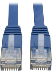 Tripp-Lite - Cat6, 24 AWG, 8 Wires, 550 MHz, Unshielded Network & Ethernet Cable - Blue, PVC, 25' OAL - Exact Tooling