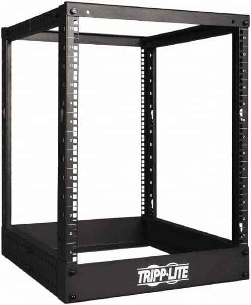 Tripp-Lite - Electrical Enclosure Steel Equipment Rack - For Use with Network Equipment, EIA-310-D Compliant/IEC 60297-3-100/RoHS Compliant, Includes Installation Guide & Mounting Hardware - Exact Tooling