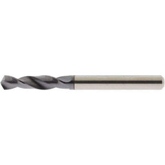 Accupro - #2 118° Spiral Flute Solid Carbide Screw Machine Drill Bit - Exact Tooling