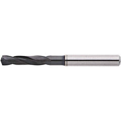Accupro - 29/64" 135° Spiral Flute Solid Carbide Screw Machine Drill Bit - Exact Tooling