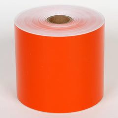 Cobra Systems - Labels, Ribbons & Tapes; Type: Vinyl Tape ; Color: Orange ; For Use With: VNM4PRO ; Width (Inch): 4 ; Length (Feet): 150 ; Material: Vinyl - Exact Tooling