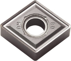 Kyocera - CNMG543 MU Grade PR015S Carbide Turning Insert - Megacoat Hard Finish, 80° Diamond, 5/8" Inscr Circle, 1/4" Thick, 3/64" Corner Radius - Exact Tooling