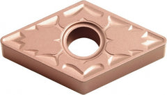 Kyocera - DNMG433 ZS Grade CA310 Carbide Turning Insert - TiCN/Al2O3 Finish, 55° Diamond, 1/2" Inscr Circle, 3/16" Thick, 3/64" Corner Radius - Exact Tooling