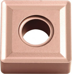 Kyocera - SNMG432 NONE Grade CA315 Carbide Turning Insert - TiCN/Al2O3 Finish, 90° Square, 1/2" Inscr Circle, 3/16" Thick, 1/32" Corner Radius - Exact Tooling