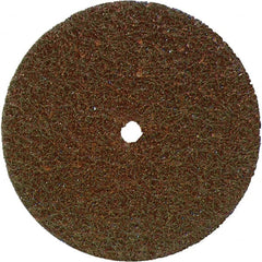 Norton - 7" Diam, Aluminum Oxide Hook & Loop Disc - Coarse Grade, Nonwoven, - Exact Tooling