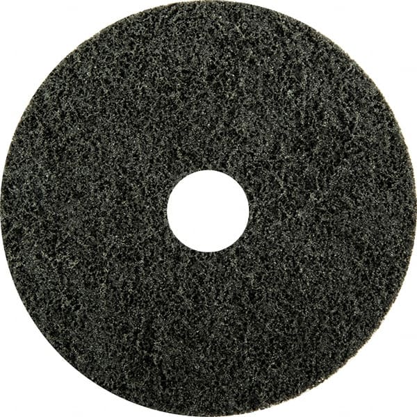 Norton - 7" Diam, Aluminum Oxide Hook & Loop Disc - Very Coarse Grade, Nonwoven, - Exact Tooling