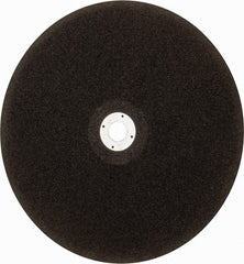 Norton - 14" Aluminum Oxide Cutoff Wheel - 1/8" Thick, 1" Arbor - Exact Tooling