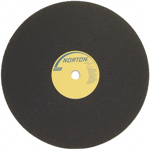 Norton - 30" Ceramic Cutoff Wheel - 1/4" Thick, 1-3/4" Arbor - Exact Tooling