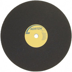 Norton - 30" Ceramic Cutoff Wheel - 1/4" Thick, 1-3/4" Arbor - Exact Tooling
