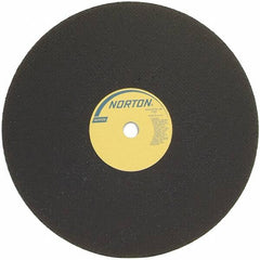 Norton - 30" Ceramic Cutoff Wheel - 1/4" Thick, 1-3/4" Arbor - Exact Tooling
