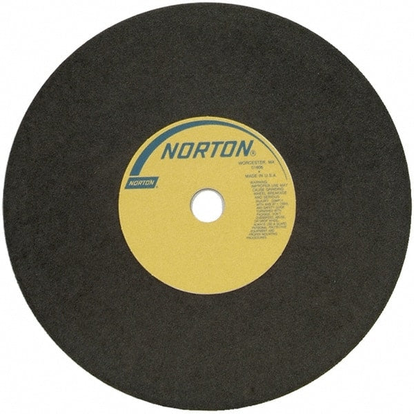Norton - 24" Aluminum Oxide Cutoff Wheel - 3/16" Thick, 1-3/4" Arbor - Exact Tooling