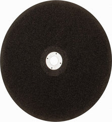 Norton - 14" Aluminum Oxide Cutoff Wheel - 1/8" Thick, 1" Arbor - Exact Tooling