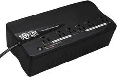 Tripp-Lite - 15 Amp, 350 VA, Flat Pack Mount Standby Backup Uninterruptible Power Supply - Backup 2-1/2 min with Full Load & 12 min with Half Load, 120 VAC Input & Output, 180 Watt Output, 1 Phases, 6 Outlets - Exact Tooling