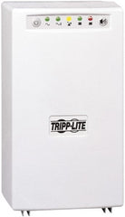 Tripp-Lite - 15 Amp, 700 VA, Tower Mount Line Interactive Backup Uninterruptible Power Supply - Backup 18 min with Full Load & 42 min with Half Load, 120 VAC Input & Output, 450 Watt Output, 1 Phases, 6 Outlets - Exact Tooling