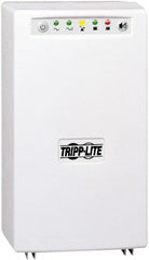 Tripp-Lite - 15 Amp, 1,200 VA, Tower Mount Line Interactive Backup Uninterruptible Power Supply - Backup 4 min with Full Load & 12 min with Half Load, 230 Volt Input & Output, 750 Watt Output, 1 Phases, 6 Outlets - Exact Tooling
