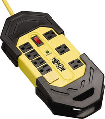Tripp-Lite - 8 Outlets, 120 VAC15 Amps, 25' Cord, Power Outlet Strip - Floor, Keyhole Mount, 5-15 NEMA Configuration, 1.57" Strip - Exact Tooling