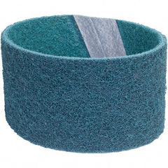 Norton - 2-3/4" Wide x 15-1/2" OAL, Aluminum Oxide Abrasive Belt - Aluminum Oxide, Fine, Nonwoven, Cloth Backing - Exact Tooling