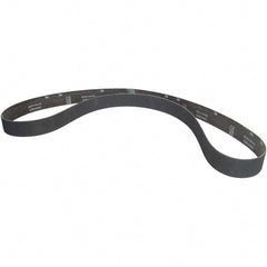Norton - 2" Wide x 90" OAL, 36 Grit, Ceramic Abrasive Belt - Ceramic, Coated, H Weighted Cloth Backing - Exact Tooling