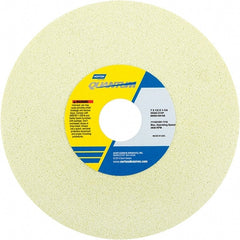 Norton - 7" Diam x 1-1/4" Hole x 1/2" Thick, J Hardness, 60 Grit Surface Grinding Wheel - Ceramic, Type 1, Medium Grade, 3,600 Max RPM - Exact Tooling