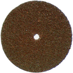 Norton - 5" Diam, Aluminum Oxide Hook & Loop Disc - Coarse Grade, Nonwoven, - Exact Tooling