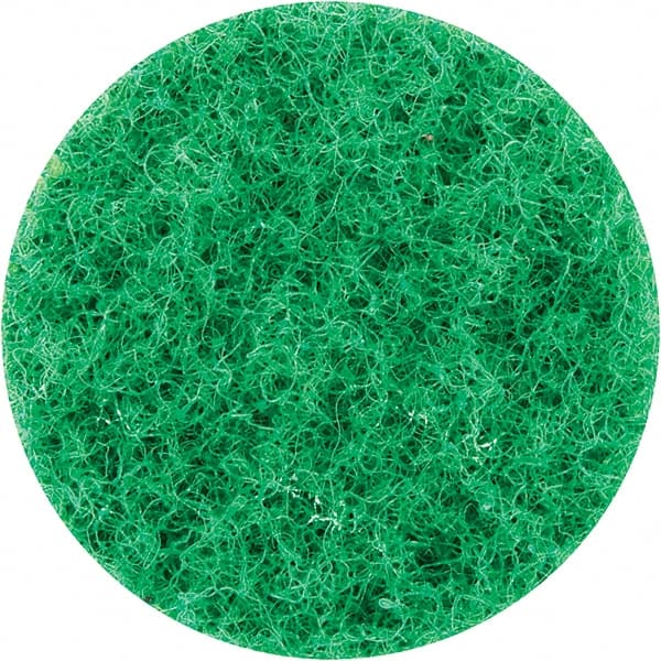 Norton - 5" Diam, Aluminum Oxide Hook & Loop Disc - Fine Grade, Nonwoven, - Exact Tooling