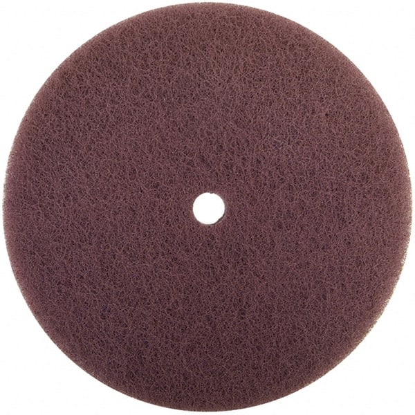 Norton - 4-1/2" Diam, Aluminum Oxide Hook & Loop Disc - Medium Grade, Nonwoven, - Exact Tooling