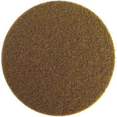 Norton - 5" Diam, Aluminum Oxide Hook & Loop Disc - Coarse Grade, Nonwoven, - Exact Tooling