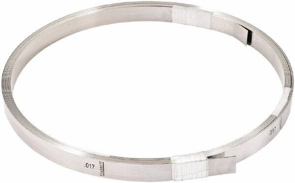 Starrett - Feeler Stock Rolls Thickness (Decimal Inch): 0.0170 Overall Length (Meters): 7.60 - Exact Tooling