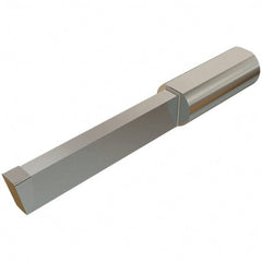 Iscar - 10mm Min Bore Diam, 10mm Shank Diam, Boring Bar - 0.039" Corner Radius, Solid Carbide, TiAlN Finish - Exact Tooling