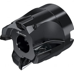 Walter - 32mm Cut Diam, 15mm Max Depth of Cut, 25mm Shank Diam, 175mm OAL, Indexable Square Shoulder End Mill - Cylindrical Shank, 0° Lead Angle, Through Coolant, Series M2131-A-L - Exact Tooling