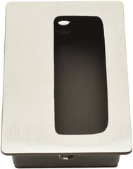 Hager - 1-15/16" Overall Width x 3" Overall Height, 5/8" Recess Depth, Recessed Pull - 2-3/8" Recess Height x 0.843" Recess Width - Exact Tooling