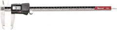 Starrett - 0 to 12" Range 0.0005" Resolution, Electronic Caliper - Stainless Steel with 2-1/2" Stainless Steel Jaws - Exact Tooling