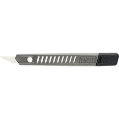 Noga - Bi-Directional Hand Deburring Flat Scraper Tool - Ceramic Blade, 50mm Blade Length, Hole Chamfering - Exact Tooling