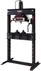 Dake - 75 Ton Air/Hydraulic Shop Press - 10" Stroke - Exact Tooling