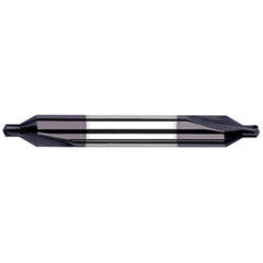 Harvey Tool - #000 60° 1/8" Body Diam Solid Carbide Combo Drill & Countersink - Exact Tooling